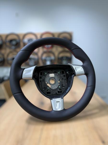 Porsche 997 Lenkrad neu beziehen